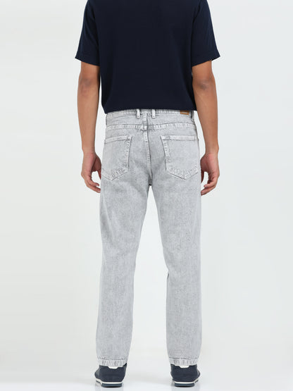 Ash Grey Mom Fit Jeans