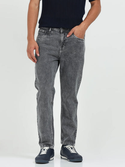 Knox Light Grey Mom Fit Denim