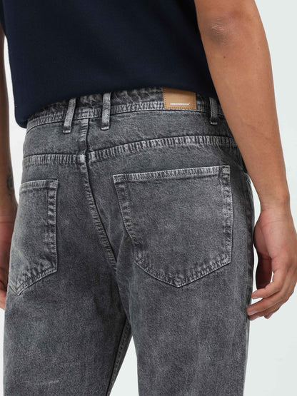 Knox Light Grey Mom Fit Denim