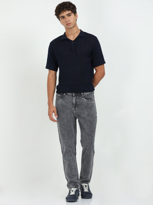 Knox Light Grey Mom Fit Denim