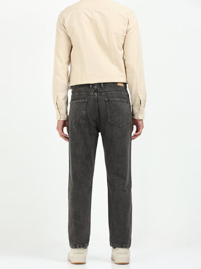 Grunge Grey Mom Fit Denim