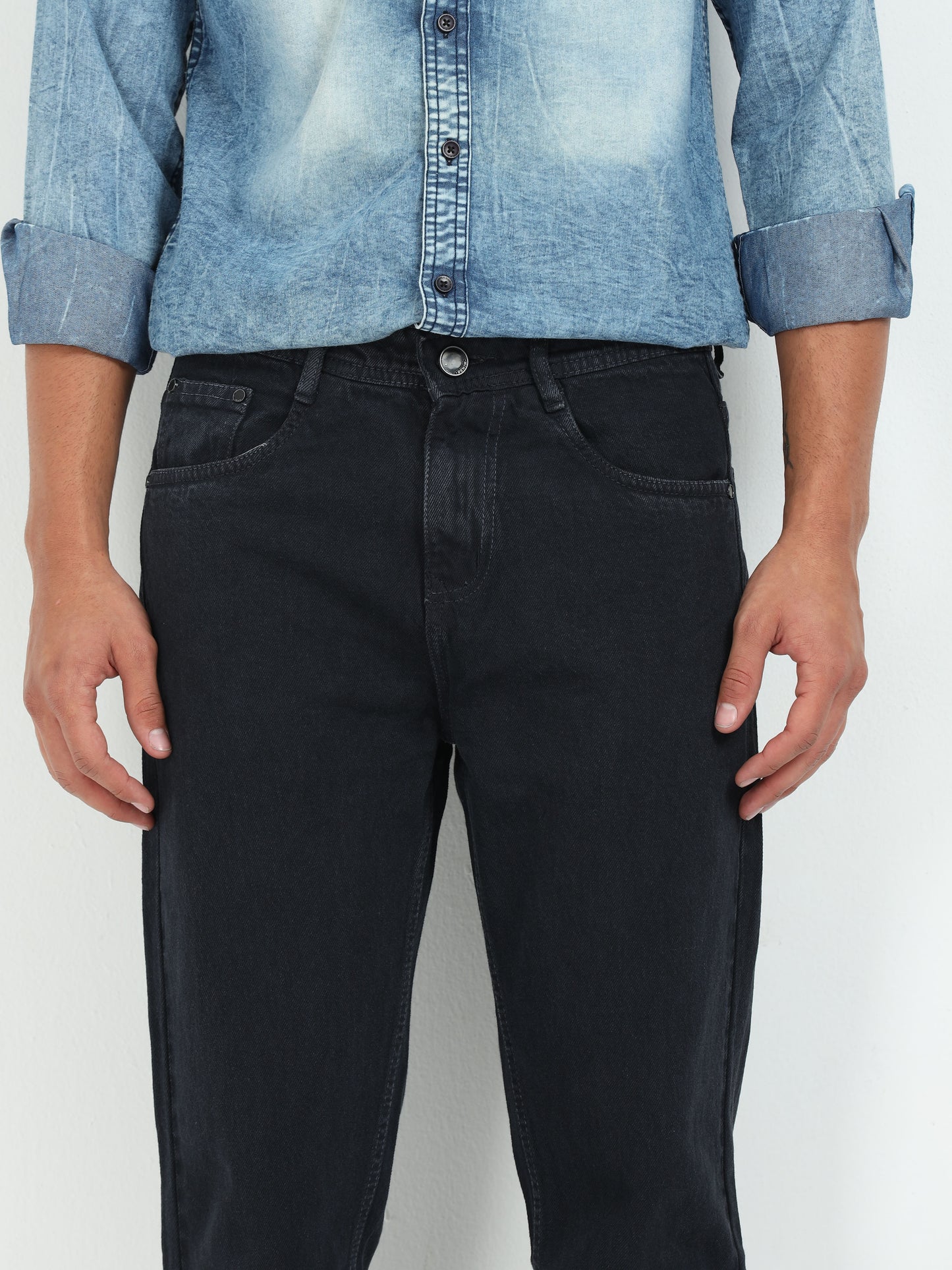 Blue Mom Fit Jeans