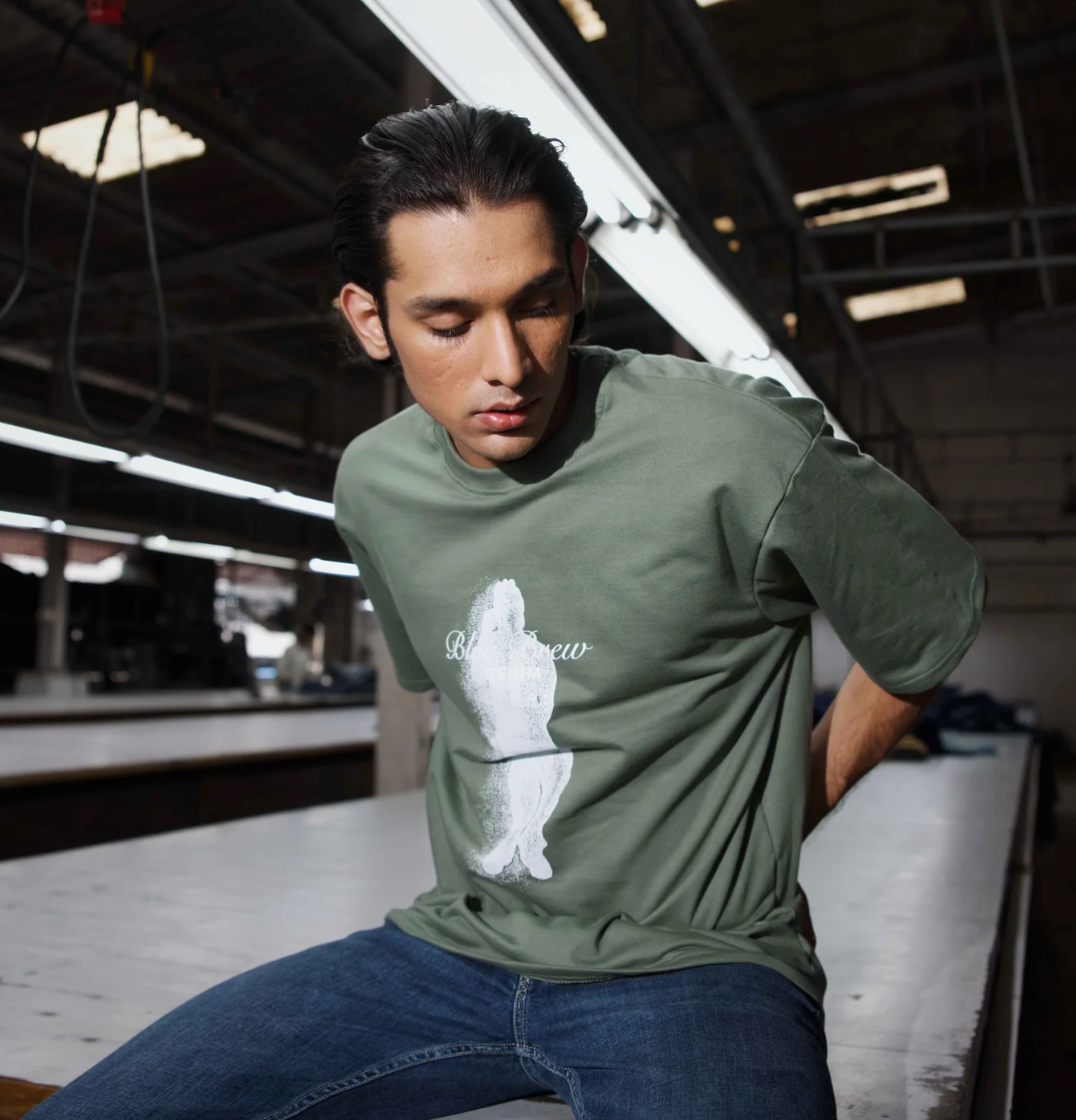 Gaze Blue Slim Fit Stretch Denim